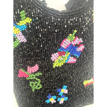 Load image into Gallery viewer, STAUD Zoe First Bloom Night Beaded Crossbody Bag