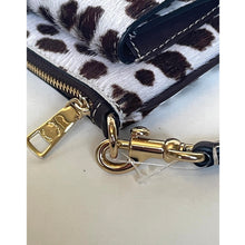 Load image into Gallery viewer, Coach Ashton CEN13 Cow Print Haircalf Wristlet