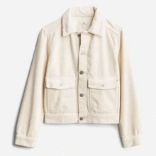 Load image into Gallery viewer, Beige jacket on a light gray background