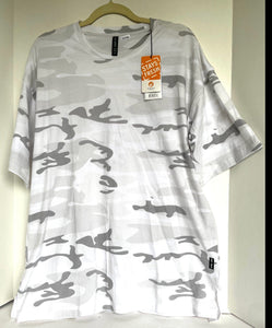 ASRV Camo Oversized Tee 0514 Mens Large White Cotton Durable Tech Gear