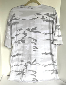 ASRV Camo Oversized Tee 0514 Mens Large White Cotton Durable Tech Gear