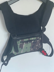 ASRV Chest Pack 0711 Cordura Lightweight Camo Form Fit Techwear Neoprene Zip