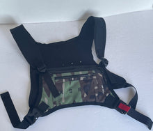 Load image into Gallery viewer, ASRV Chest Pack 0711 Cordura Lightweight Camo Form Fit Techwear Neoprene Zip