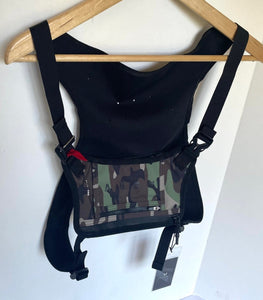 ASRV Chest Pack 0711 Cordura Lightweight Camo Form Fit Tech Rig Neoprene Zip