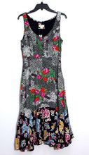 Load image into Gallery viewer, Anthropologie Dress Womens 2 Sleeveless V-Neck Floral A-Line Asymmetric
