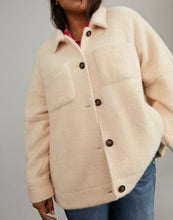 Load image into Gallery viewer, Anthropologie Women’s Charley Shacket Oversized Off-White Shirt Jacket 1X