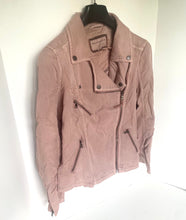 Load image into Gallery viewer, Pink jacket on a hanger against a white background