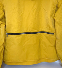 Load image into Gallery viewer, Banana Republic Hooded Nylon Jacket Mens Large Yellow Archives Repellant Pockets