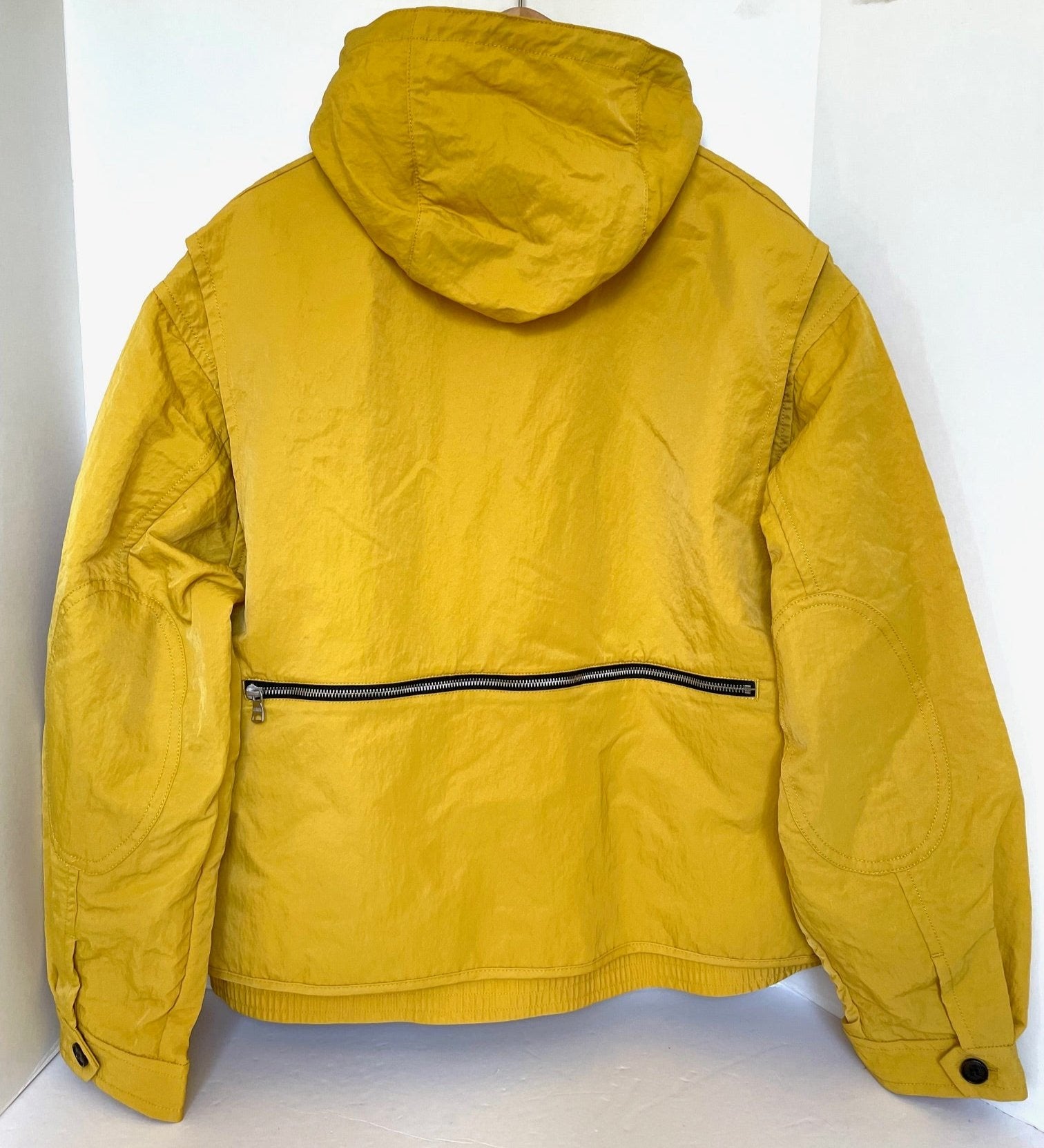 Banana Republic Hooded Fishing Wading Jacket Mens XXL Yellow