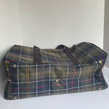 Load image into Gallery viewer, Barbour Torridon Large Holdall Duffel Bag Shoulder Strap, Nylon Tartan Unisex