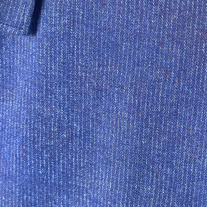 Bugatchi OoohCotton Stretch Shirt Mens XL Blue Easy Care Comfort Stretch Dress