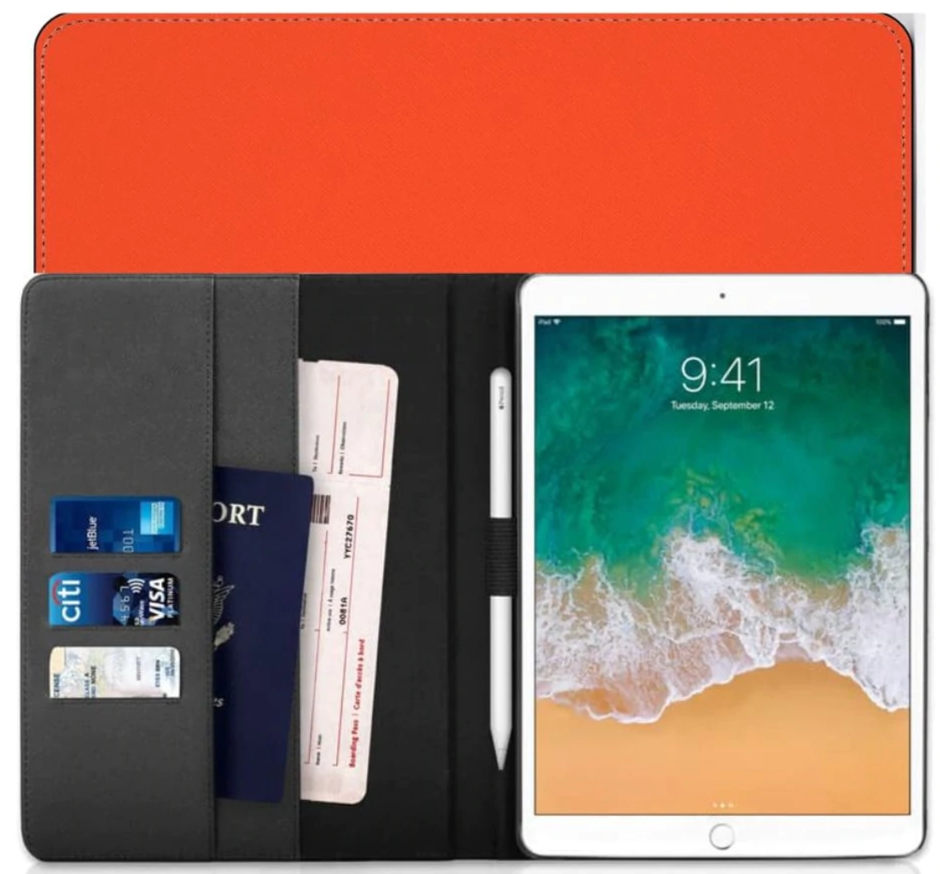 CASETIFY iPad Pro Case Folio Orange 11in Tablet Computer Hardshell