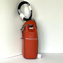 Load image into Gallery viewer, COACHRacerPackLeatherSlingBagBackpackCU111GunmetalDeepOrange_2