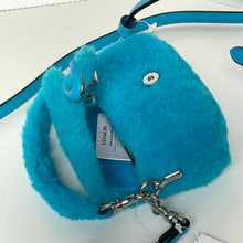 Load image into Gallery viewer, COACH x Lil Nas X Tabby 12 Shearling 2 Way Bag CP940 Montero Blue Crossbody