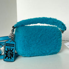 Load image into Gallery viewer, COACH x Lil Nas X Tabby 12 Shearling 2 Way Bag CP940 Montero Blue Crossbody