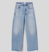 Load image into Gallery viewer, Citizens of Humanity Ayla Split Hem Wide Leg Jeans Womens 30 Button Fly Mojave