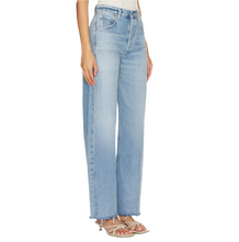 Load image into Gallery viewer, Citizens of Humanity Ayla Split Hem Wide Leg Jeans Womens 30 Button Fly Mojave