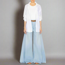 Load image into Gallery viewer, Citizens of Humanity Amari Ultra Wide Leg Jeans Womens 28 Blue Hight Rise Upland