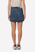 Load image into Gallery viewer, Citizens of Humanity Eden Denim Mini Skirt A-Line Blue Notions Organic Cotton