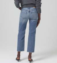 Load image into Gallery viewer, Citizens of Humanity Emery Crop Jeans Womens 29 Relaxed Straight Passage