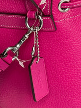 Load image into Gallery viewer, Coach Amelia Convertible Backpack CL408 Pink Cerise Leather Mini Crossbody
