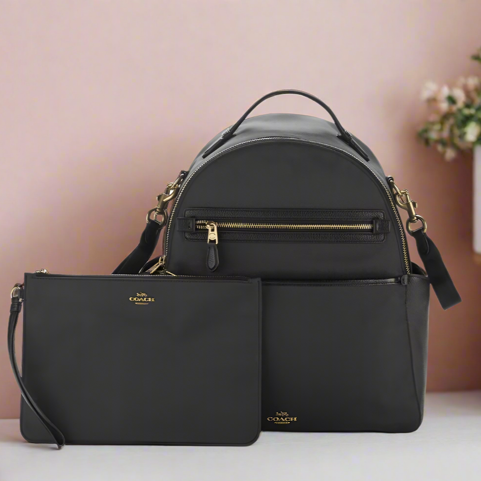 COACH ブラック リュック 保存袋付き Coach Track Backpack - Backpacks - Compare Prices from 7+