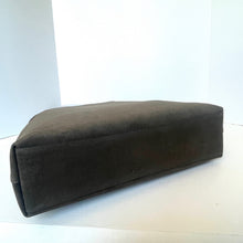 Load image into Gallery viewer, Dark brown rectangular cushion on a white background