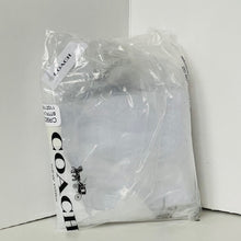 Load image into Gallery viewer, Coach packaging with a clear plastic bag on a white background