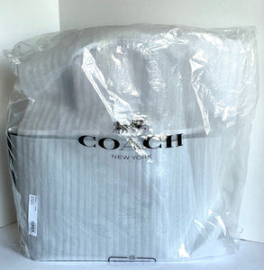 Coach CC050 Cameron Large Tote Olive Pebble Leather Shoulder Bag ORIG PKG