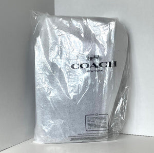 CoachCW364AdenCrossbodyShoulderBagBlueLeatherSignatureCanvasOrgPkg
