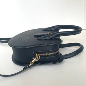 CoachCW615CrossbodyBagBlackCatLeatherGlovetanned2025Halloween_