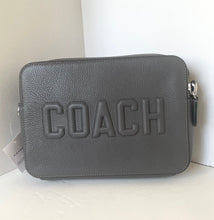 Load image into Gallery viewer, Gray Coach handbag on a white background