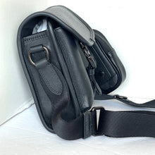 Load image into Gallery viewer, Coach Charter North South Crossbody Black Signature Canvas Hybrid Pouch C2600