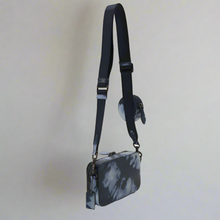 Load image into Gallery viewer, Coach Charter Slim Crossbody Messenger Tie Dye Blue Leather Sling Bag CU208