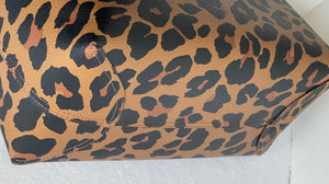 Coach City Tote  CC760 Leopard Brown Signature Canvas Shoulder Bag ORIG PKG