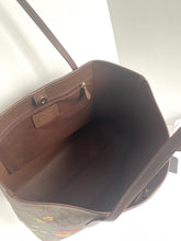 Load image into Gallery viewer, Coach City Tote Signature Canvas Floral Brown Leather Large CR165 Khaki