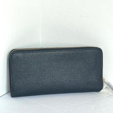 Load image into Gallery viewer, Coach Continental Phone Wallet C7184 Wristlet Large Black Leather Zip ORGPKG