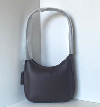 Load image into Gallery viewer, Purple handbag with a gray strap on a white background