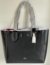 Load image into Gallery viewer, Coach Derby Large Tote Black Pebbled Leather 58660 Shoulder Bag ORG PKG