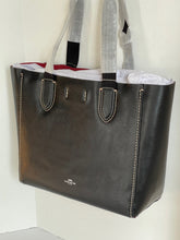 Load image into Gallery viewer, Coach Derby Large Tote Black Pebbled Leather 58660 Shoulder Bag ORG PKG