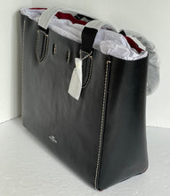 Load image into Gallery viewer, Coach Derby Large Tote Black Pebbled Leather 58660 Shoulder Bag ORG PKG