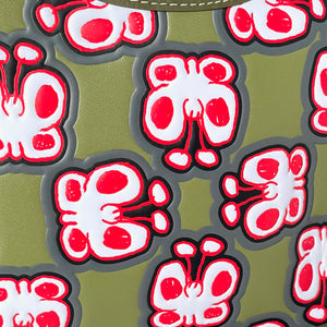 Coach Ergo Bag Butterfly Print Coachtopia 90s Leather Olive Green CQ828