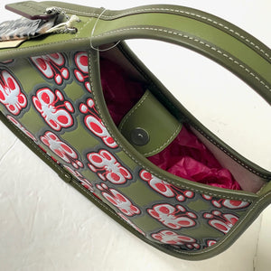 Coach Ergo Bag Butterfly Print Coachtopia 90s Leather Olive Green CQ828