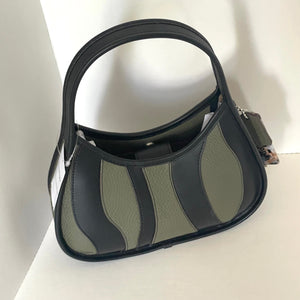 CoachErgoBagCQ004CoachtopiaArmyGreenLeatherWavyStripeUpcrafted90s_9