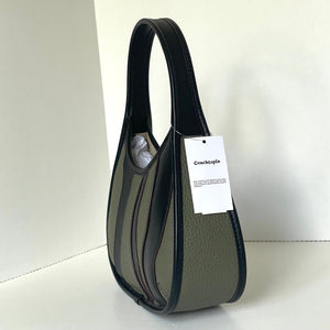 CoachErgoBagCQ004CoachtopiaArmyGreenLeatherWavyStripeUpcrafted90s_9