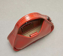 Load image into Gallery viewer, Coach Ergo Bag Crinkle Patent Shoulder Bag Coachtopia Leather Orange CQ003
