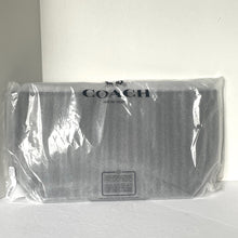 Load image into Gallery viewer, Coach Gallery City Tote Insert Black Canvas Smooth leather C4812 Multi Pockets