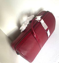 Load image into Gallery viewer, CoachGothamDuffleBag45RedPebbledLeatherCrossbodyTSACV957ORGPKG_2
