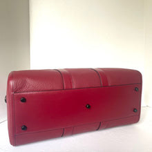 Load image into Gallery viewer, CoachGothamDuffleBag45RedPebbledLeatherCrossbodyTSACV957ORGPKG_2
