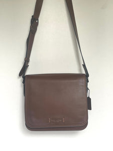 Coach Gotham Messenger Shoulder Bag 27 Brown Sport Calf leather C2679